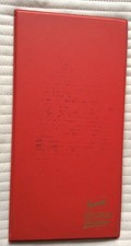Barratt Red Folder For Postcards & Collectors Small Cards