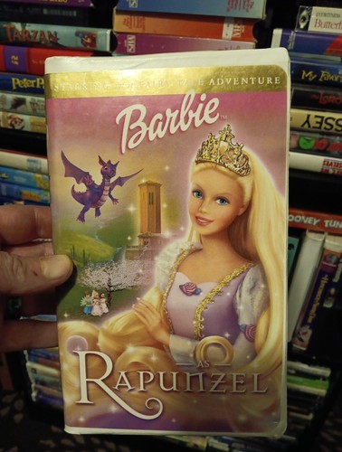 Barbie as Rapunzel (VHS, 2002) - Picture 1 of 4