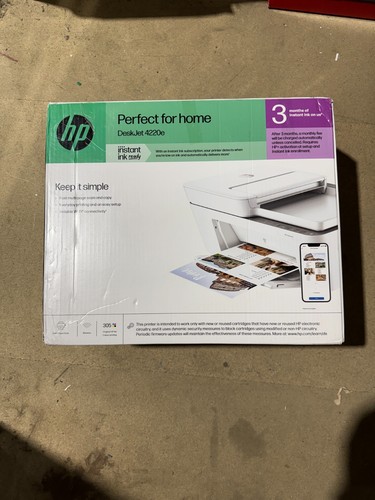HP Deskjet 4220e All-in-One Drucker Farbe WLAN Heimgebrauch Scanner Kopierer