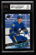 2020-21 Upper Deck Young Guns Dylan Cozens #495 KSA 9 MINT 0c3