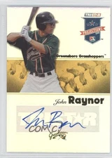 2008 TRISTAR PROjections Yellow Reflectives Auto /25 John Raynor #363 Auto