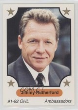 1991-92 7th Inning Sketch OHL Jim Rutherford #47 1bx0