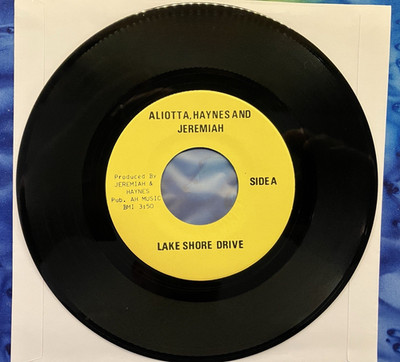 Aliotta Haynes Jeremiah    Lake Shore Drive ; 7'' 45 rpm  (Excellent)