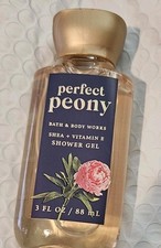 Bath and Body Works Perfect Peony Travel Gel 3 Oz.