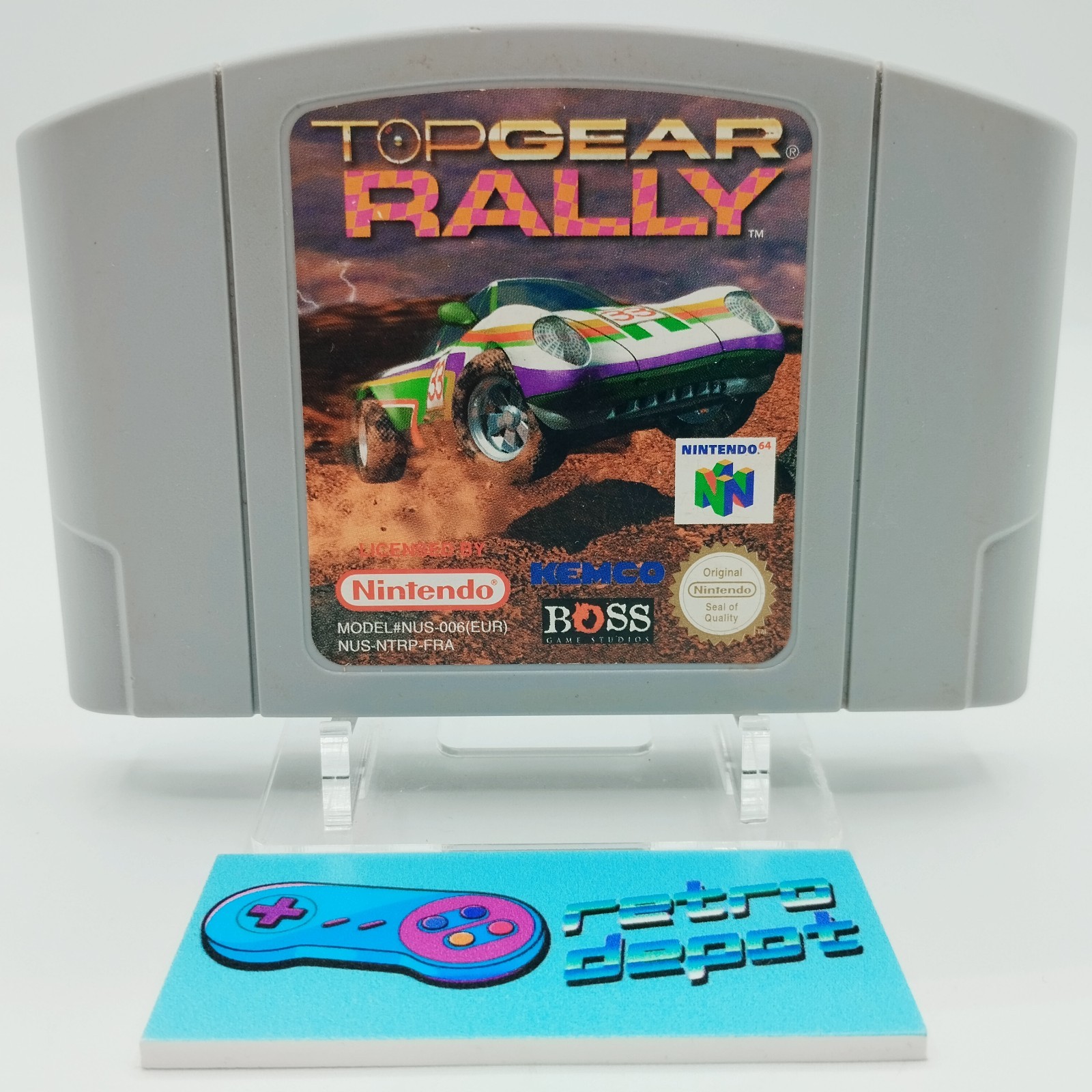 Top Gear Rally / Nintendo 64 N64 / PAL / NUS-EUR-1 FRA