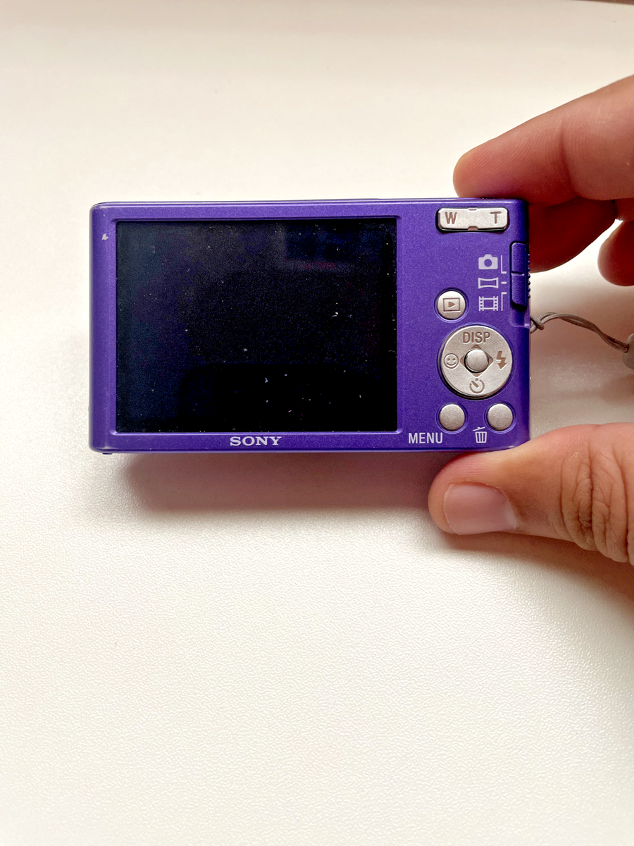 Sony Cyber-shot DSC-W830 20.1mp 8x Optical Camera Purple | eBay