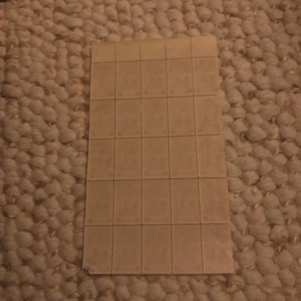 US Stamps,  Scott #854, Block of 25 3c Washington Inauguration MNH - Image 2 of 2