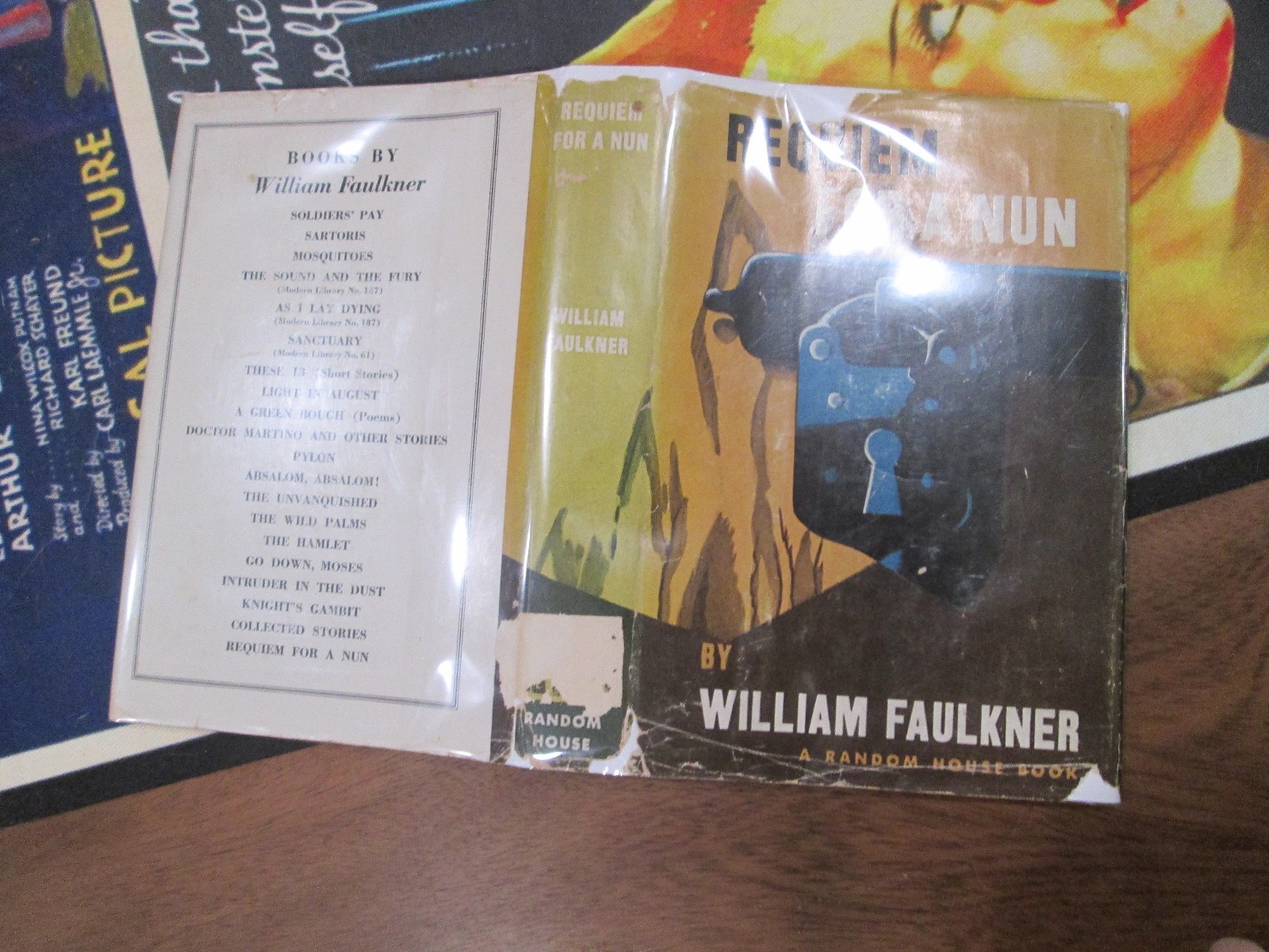 William Faulkner REQUIEM FOR A NUN 1951 First Edition in jacket