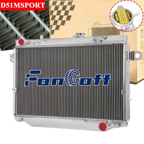3 Row Radiator For 1998-2007 Toyota Land Cruiser HDJ100R FZJ105R HZJ105R MT - Foto 1 di 14