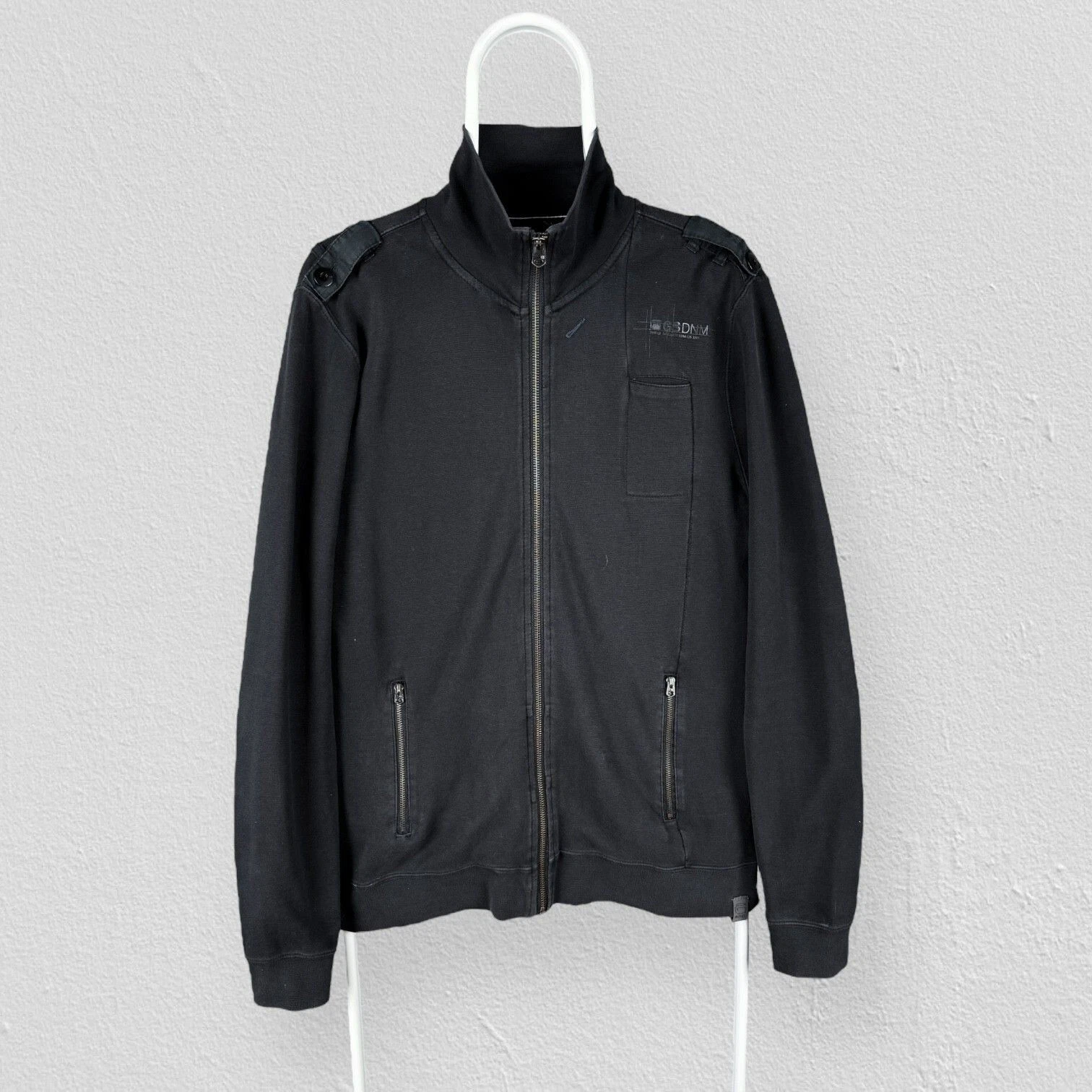 G-Star Decoder Bomber Sweatshirt Jacket Full Zip Mens Large image 1