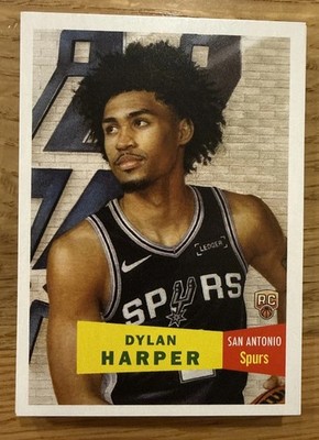 2025-2026 Topps Living Set Dylan Harper #13 Rookie Card RC -San Antonio Spurs