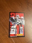 Transformers G1 Takara Japanese Bio Card 1987 ORIGINAL  Kaen