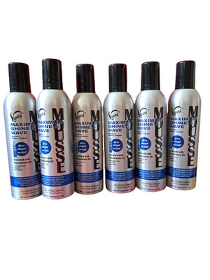 Vigorol Mousse Maximum Shine & Wave With Macadamia Oil 12 Ounce (354ml) (6 Pack)