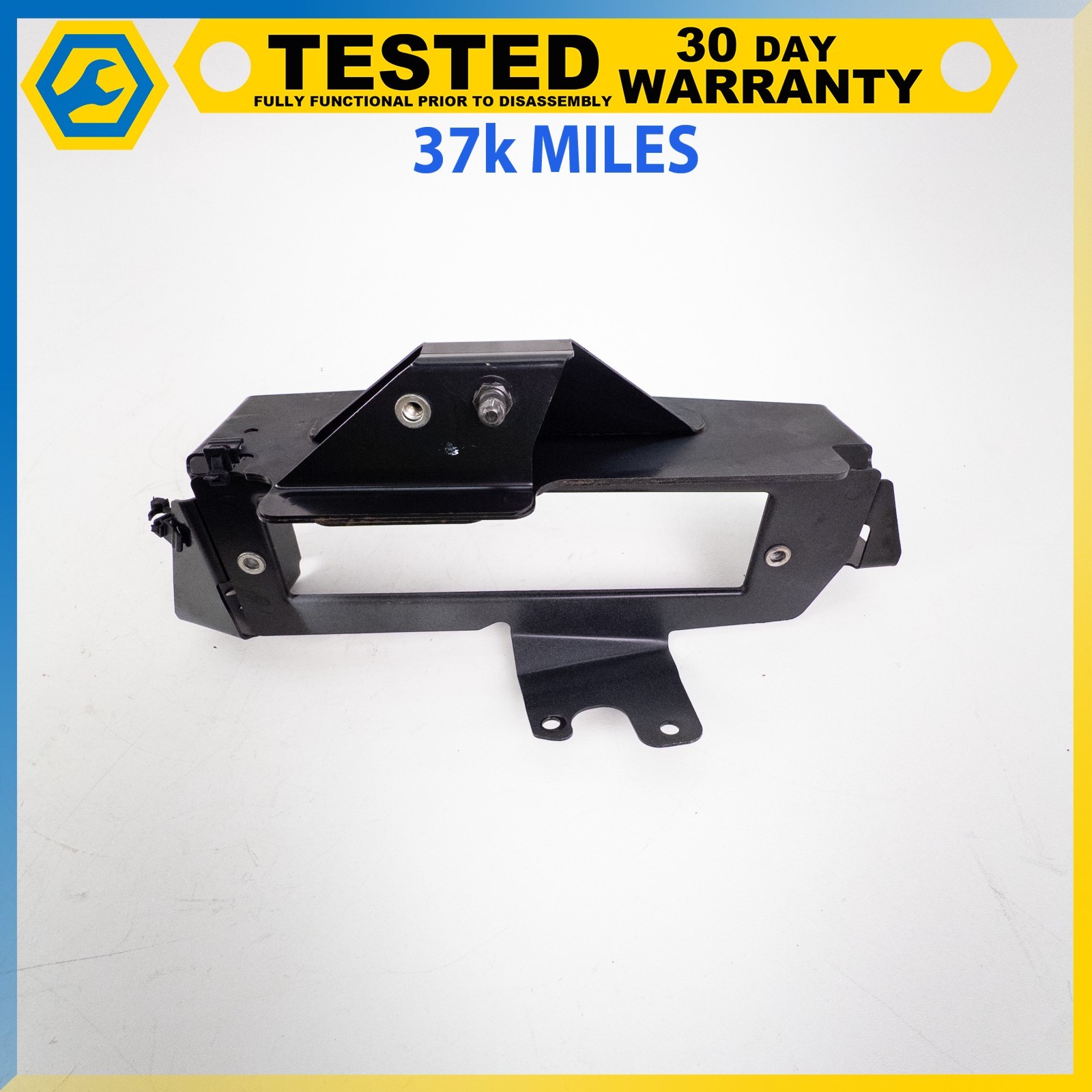 05-12 ASTON MARTIN DB9 LEFT DRIVER SIDE ENGINE COMPUTER MODULE ECU BRACKET OEM