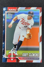 2026 Topps Series 1 Kody Clemens Independence Day /76 #85 Minnesota Twins