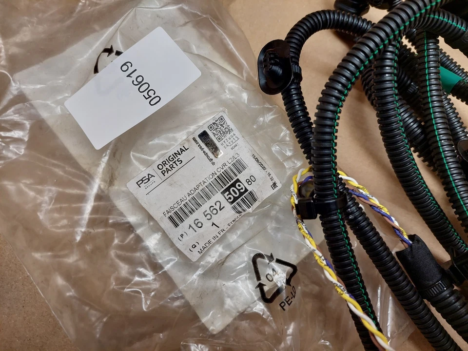 Peugeot Jumpy Mk3 Rear ABS Loom Wiring Harness 1656250980 Citroen Genuine NEW - Image 4 of 4