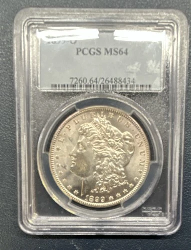 1899 O Morgan Dollar New Orleans PCGS MS64 Silver $1 Coin KM#110