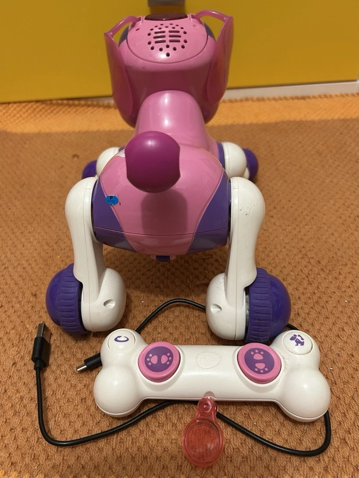 VTECH KIDIDOGGY PINK INTERAKTIVER DIGITAL-HUND  25 CM TOP Zustand - Bild 3 von 4
