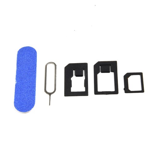 2023 Sim Karten Schneider Adapter legierter Stahl schwarz korrekter Schnitt Dual Auswurf Pin - Bild 10 von 13