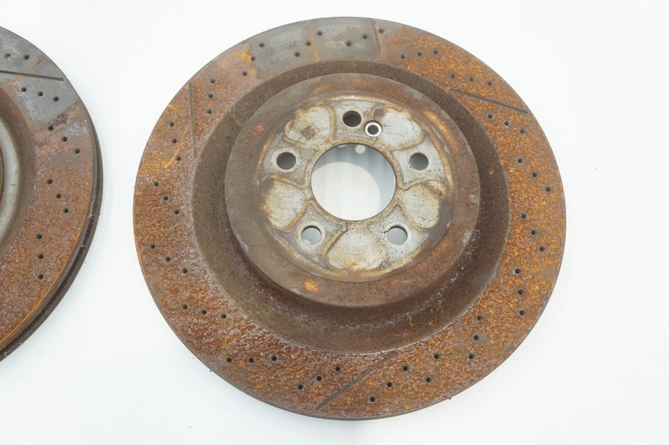 Juego Rotor Freno Disco Trasero Izquierdo Derecho OEM 2314230212 MERCEDES C63 W205 2015-2021 Foto 3 de 4