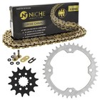 Sprocket Chain Set for Yamaha YFZ450 YFZ450SE 14/38 Tooth 520 X-Ring Front Rear