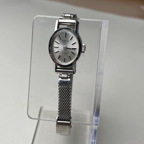 TISSOT STYLIST Watch Manual Oval Women Bracelet SWISS