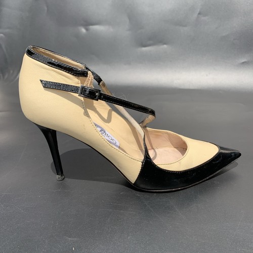 Tacchi Jimmy Choo taglia 36,5 o 6,5 beige e nero - Foto 5 di 14
