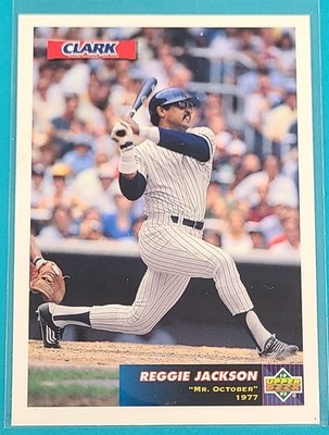 1993 Upper Deck Clark Bar #C3 Reggie Jackson New York Yankees