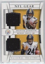 2019 Panini National Treasures /99 Benny Snell Jr Diontae Johnson #GCM-34 0u5r