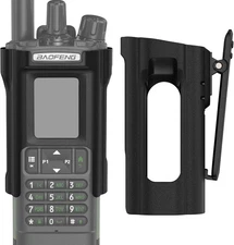 Baofeng UV-32 DM-32UV Walkie Talkie Carrying Holster Clip Belt Accessory Case