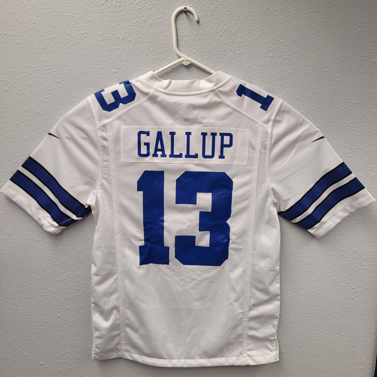 ダラス・カウボーイズ GALLUP 13 ユニフォーム Nike Dallas Cowboys Michael Gallup #13 White Jersey Men's Size