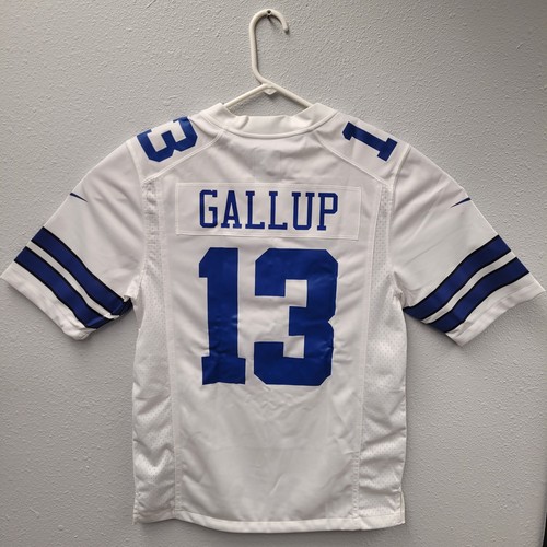 Nike Dallas Cowboys Michael Gallup #13 White Jersey Men's Size Small - Picture 3 of 5