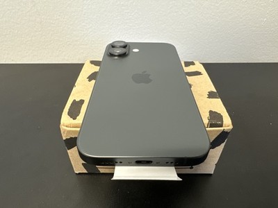 New Open Box Apple iPhone 17 256GB Black Unlocked (100% Battery) Apple Warranty