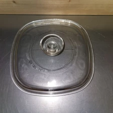 Pyrex Square Casserole Lid with Handle #A-8-0