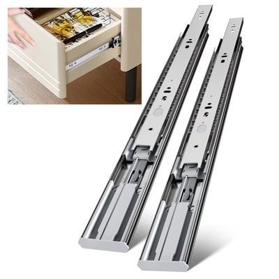 LONTAN 4 Pairs 12 Inch Heavy Duty Soft Close Drawer Slides  100LB Load Capaci...