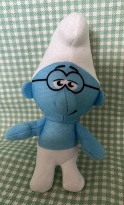 McDonald s Happy Meal Schlümpfe 2022 Plüsch - Brainy Schlumpf - Neu ohne Etikett