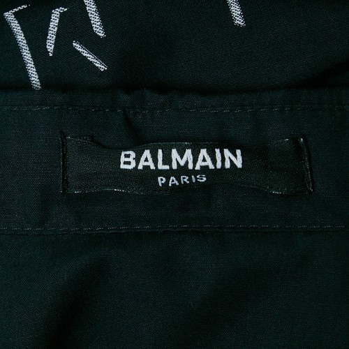 Balmain Kids Nay Blue Logo Embroidered Cotton Shirt 16 Yrs - Picture 5 of 6