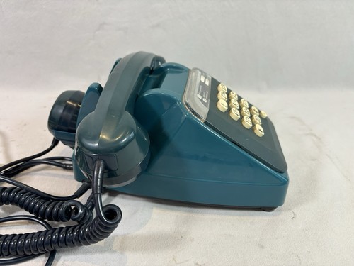 Ancien Téléphone fixe BLEU Vintage SOCOTEL S 63 Année 1974 - Photo 6/7