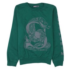 Primark Men’s Green Slytherin Harry Potter Pullover Sweatshirt Size S