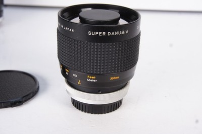 Super Danubia 300mm 5,6 Mirror Lens , Spiegel Ob,für CANON FD Bajonett, FD Mount