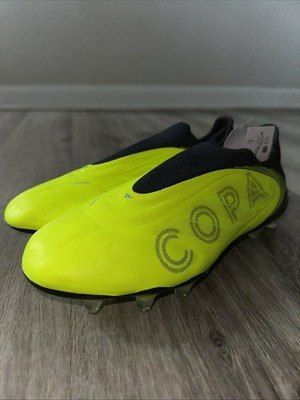 Adidas Copa Pure III Elite Laceless FG Men\'s Soccer Cleats Size 8.5 Lucid Lemon adidas Copa Pure III Elite Laceless Firm Ground - Core Black  main image 2