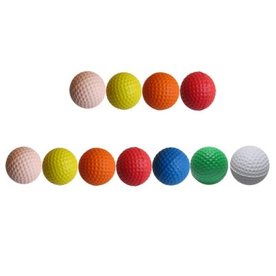  11PCS Practice Balls PU Elastic Balls for Indoor Outdoor Training (Assorted