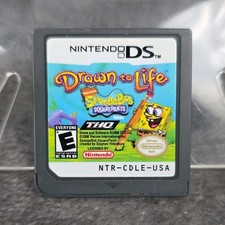 THQ Drawn to Life: SpongeBob SquarePants Edition Nintendo DS NTSC-U/C E
