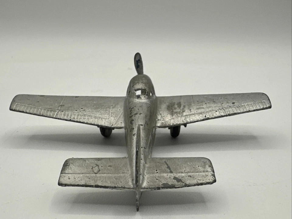 1948 年银切窗 Tootsietoy Navion 飞机压铸美国道具飞机 复古 — 第 3/4 张图片
