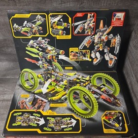 *retired 2007 damaged box LEGO EXO-FORCE 8108 MOBILE DEVASTATOR Technic