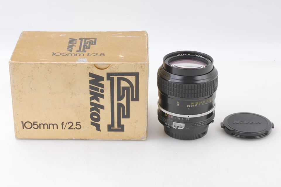 [ Near MINT+++ in Box ] Nikon Ai Nikkor 105mm f/2.5 MF Telephoto Lens From JAPAN - Image 4 of 4