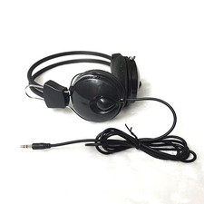 Black Wired Headphones Headset for Metal Detector Detecting Lightweight