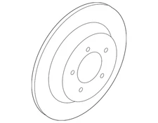 Genuine Subaru Disc Brake Rotor 26700SJ000