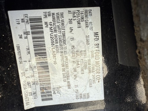 2007 - 2014 FORD EXPEDITION LIMITED FLOOR SHIFTER GEAR SELECTOR ASSEMBLY OEM - Picture 20 of 22