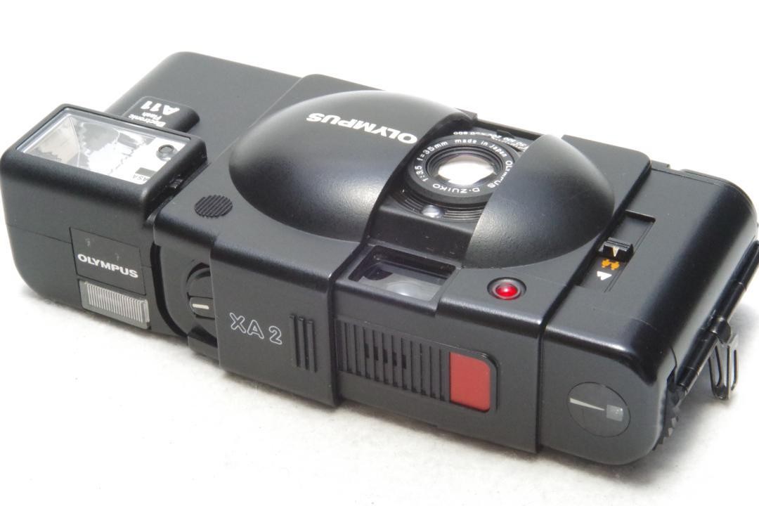 Olympus XA 2 35mm Film Camera D.ZUIKO 35mm F3.5 Black